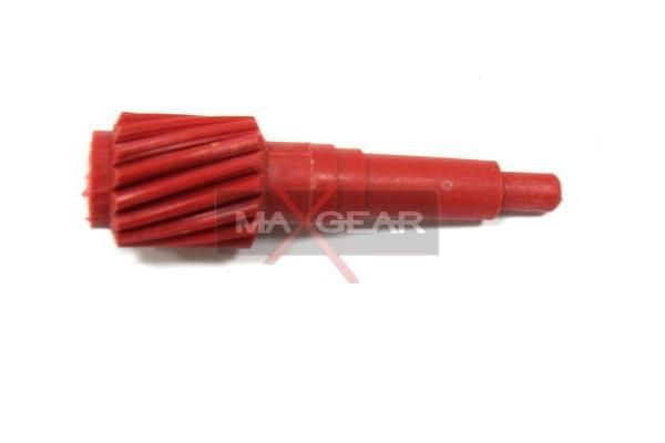 Bevel gear drive, speedometer cable
