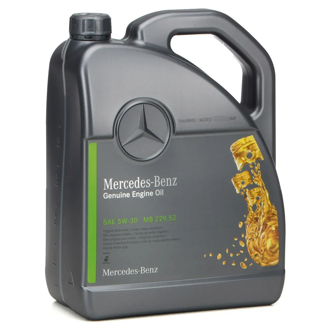 Origineel Motorolie Mercedes 5W30 229.52 5L