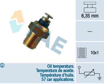 Sensor, oil temperature FAE