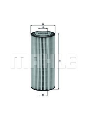Hydraulic filter, automatic transmission KNECHT