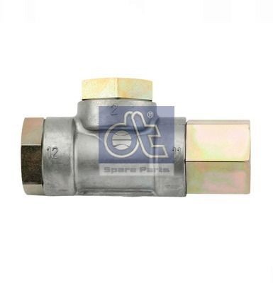Diverter valve, brake pressure