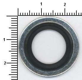 Seal ring, oil drain plug ELRING