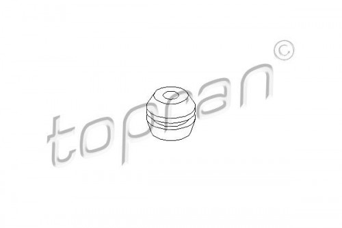 Axle body / engine mounting bearing TOPRAN