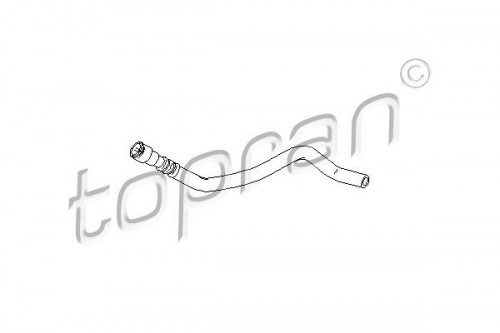 Hydraulic hose, steering TOPRAN
