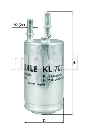Fuel filter KNECHT