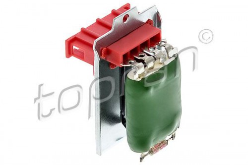 Resistor, interior blower TOPRAN