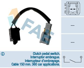 Switch, for clutch control (motor)