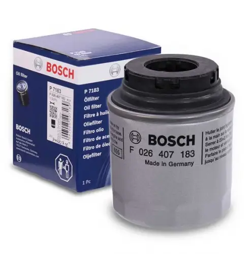 Bosch P7183 Oil Filter VW Seat Skoda Audi 1.2/1.4 TSI FSI 03C115561H BOSCH