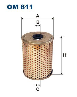 Hydraulic filter, steering FILTRON
