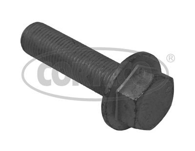 Set of screws for belt pulley camshaft
