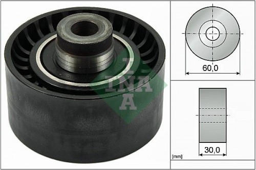 Idler pulley, timing belt INA
