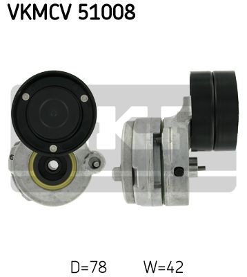 VKMCV 51008 SKF