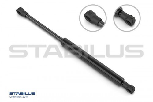 Gas spring, parking brake with foot control STABILUS