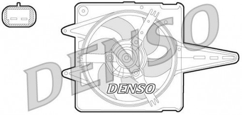 Cooling fan wheel DENSO
