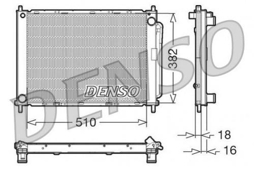 Cooling module DENSO