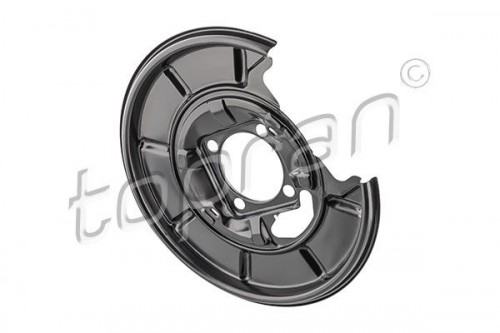 Cover plate, brake disc TOPRAN