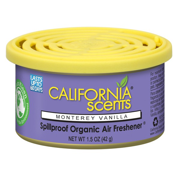 california scents air freshener monterey vanilla